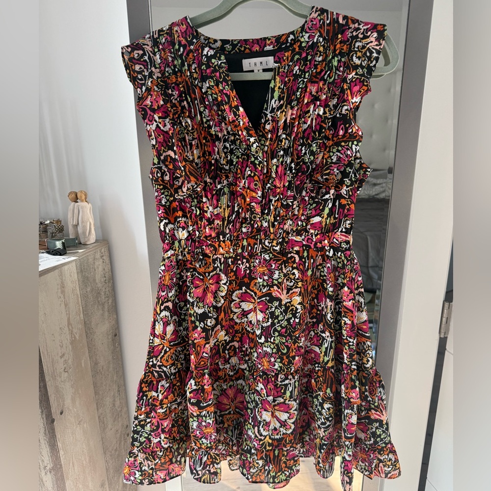 THML Multicolor Abstract Pattern Top - image 1